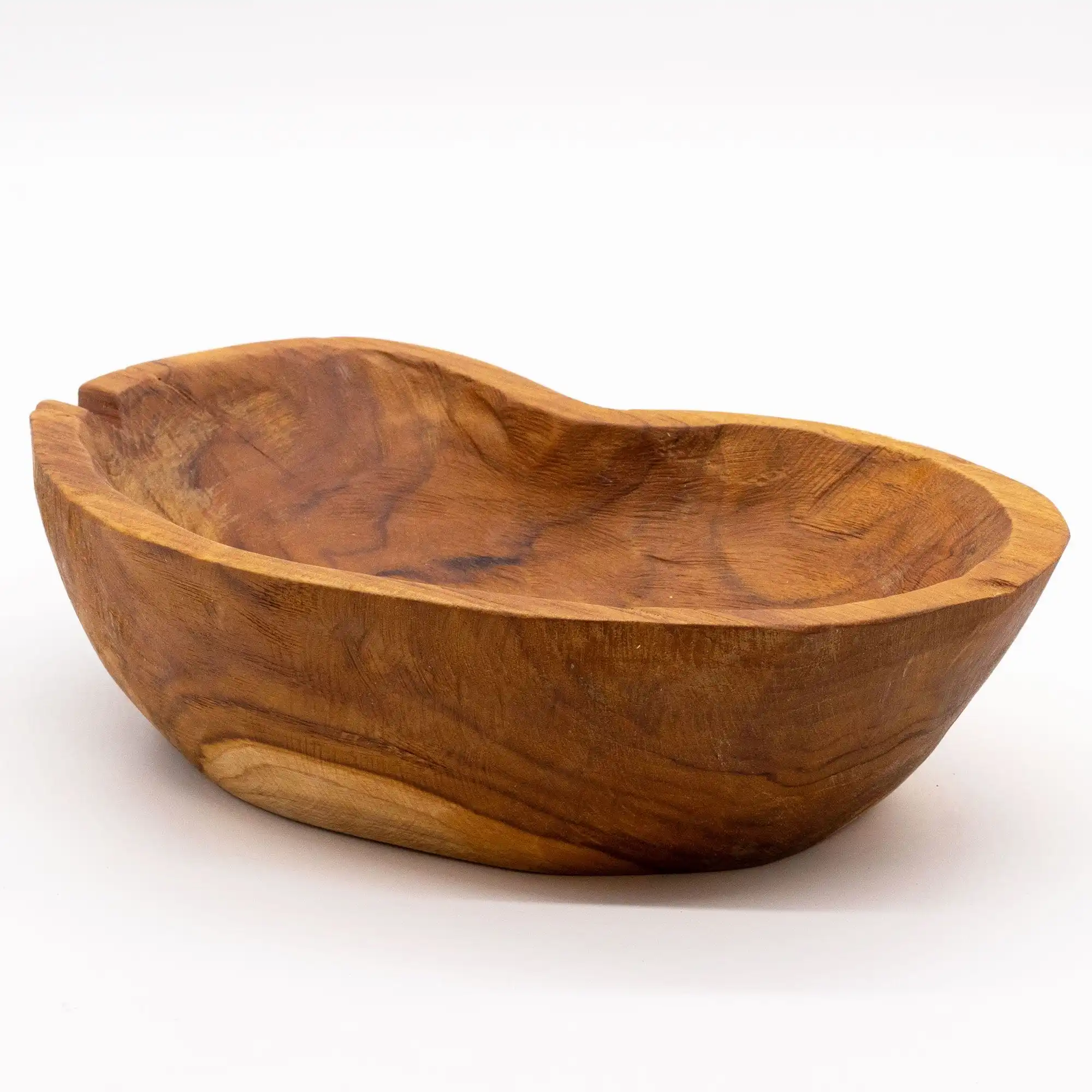 Frutero de Madera de Teca Natural - Imagen 8