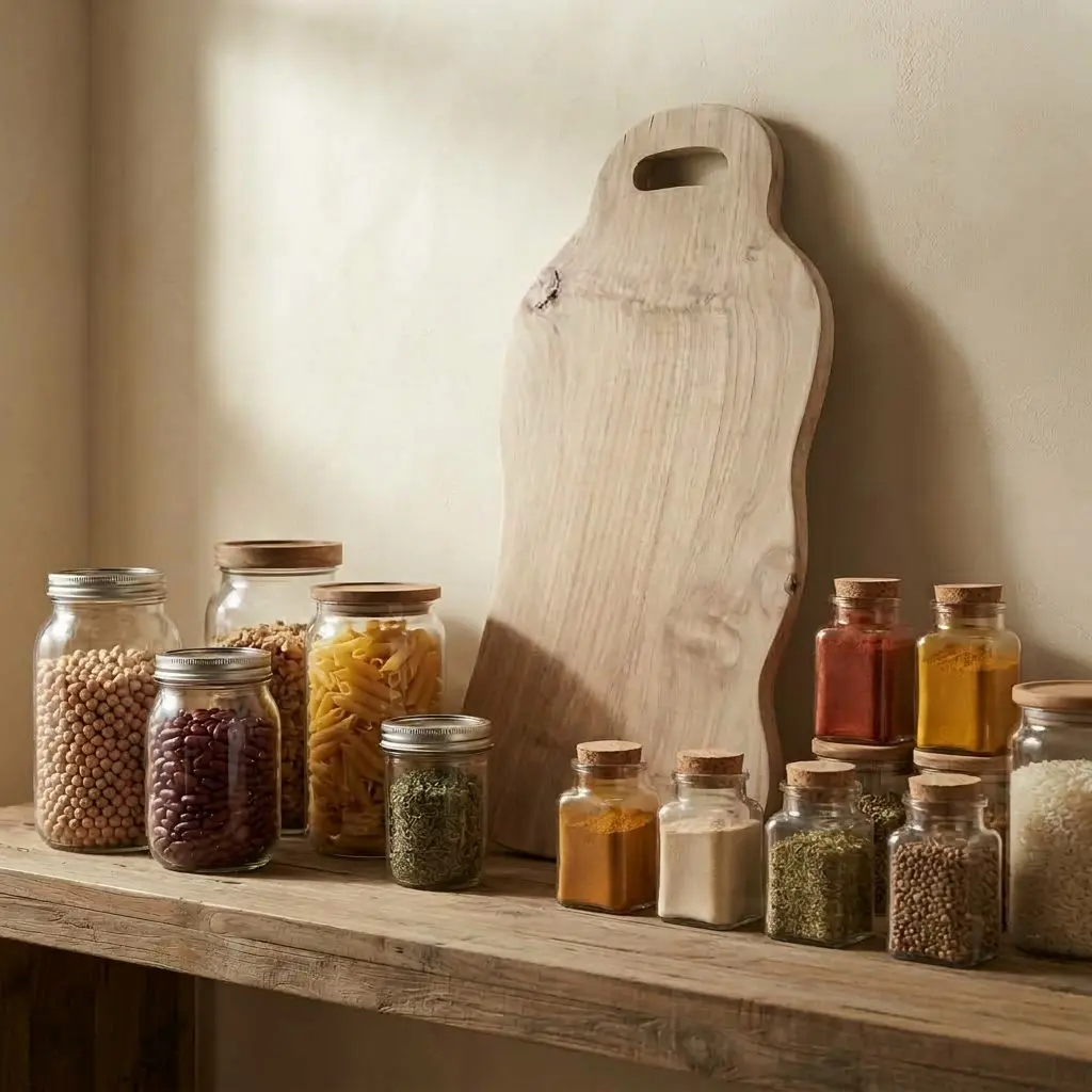 Tabla de Cortar de Madera de Teca - 50cm - Imagen 2