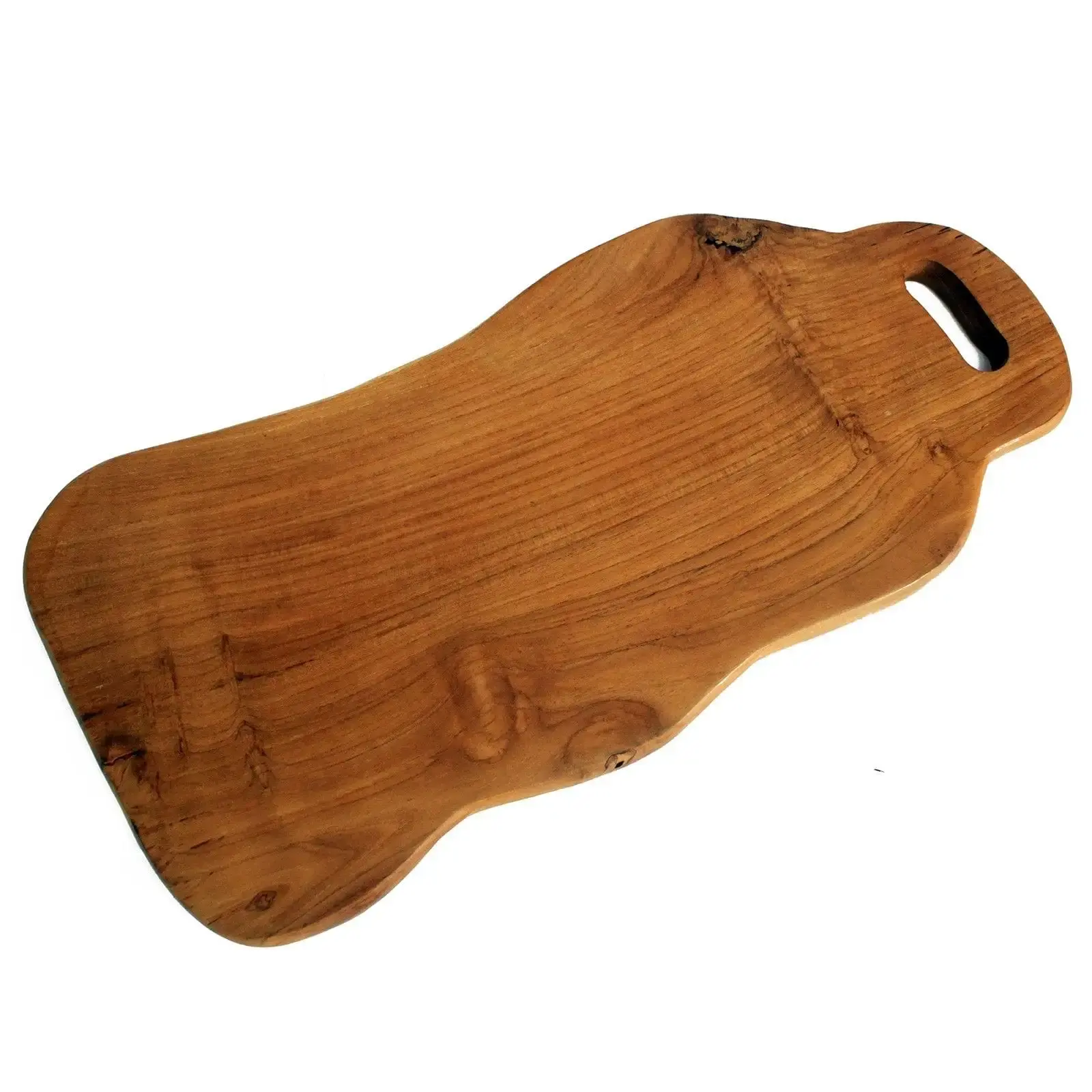 Tabla de Cortar de Madera de Teca - 50cm - Imagen 4
