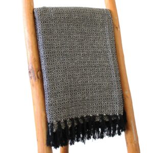 Mantas Boho Comfort - Carbón
